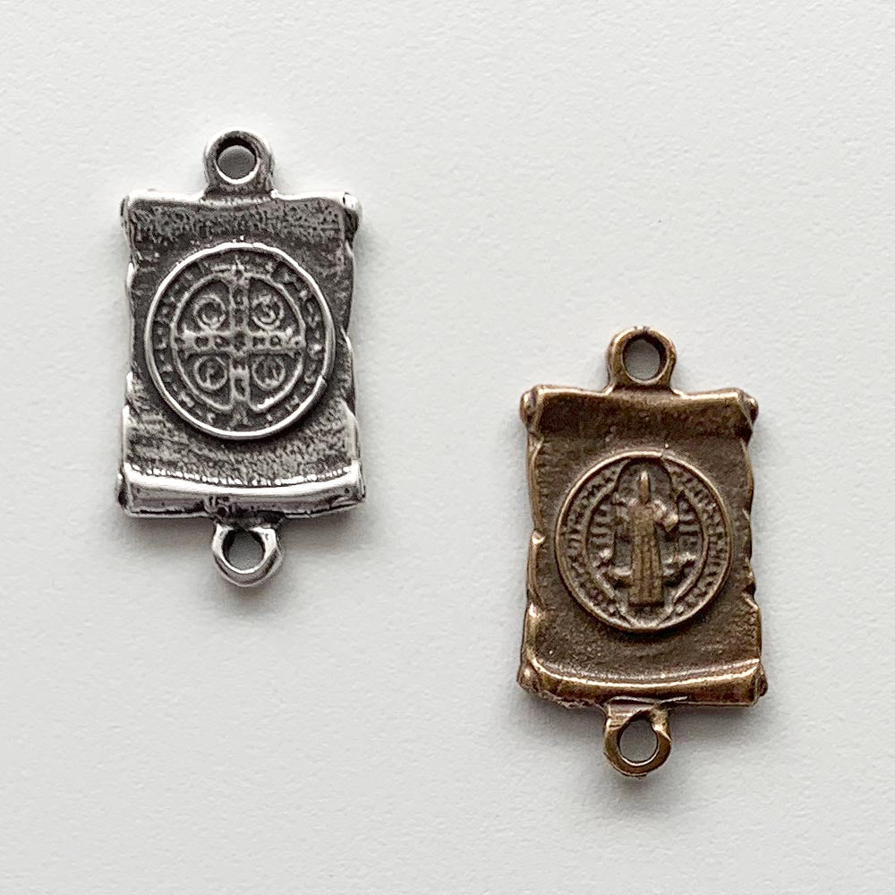 1383-L – LINK, BEAD, St. Benedict Scroll