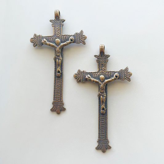 078 - Crucifix, Large, Peru, 18C.