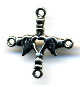 1029 - Link/Cross, Little Winged Heart, Yalalag Cross