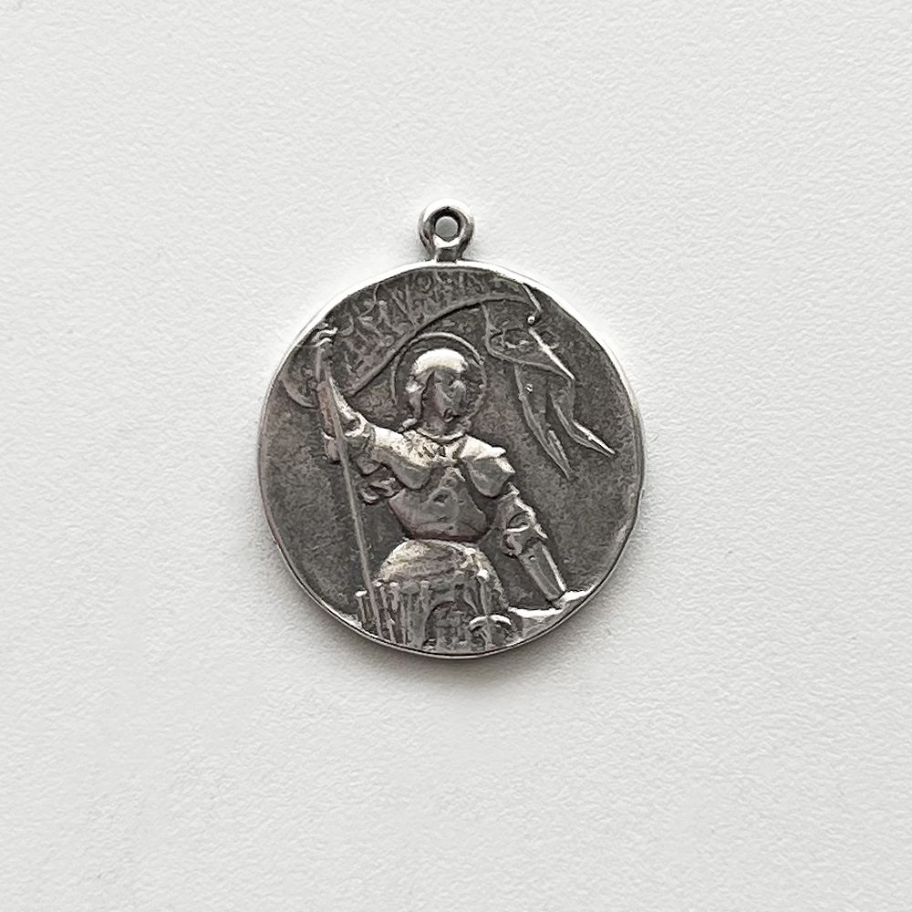 1071 - Medal - Joan of Arc, Crown and Sword