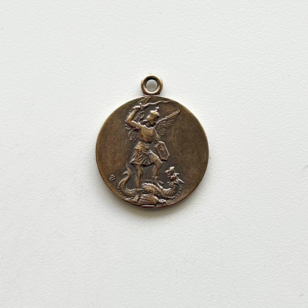 1072 - Medal - St. Michael, Our Lady of Remedies