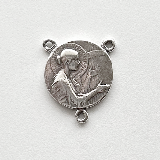 1075-C - Center - St. Cecelia w/Song Bird