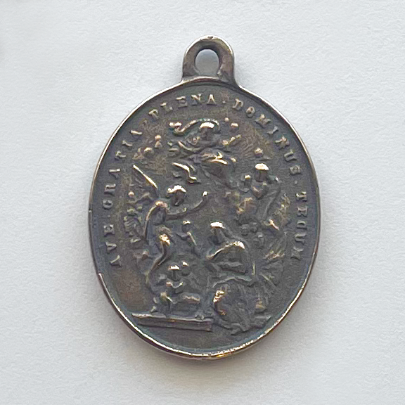 1097 - Medal - Guardian Angel with Angels