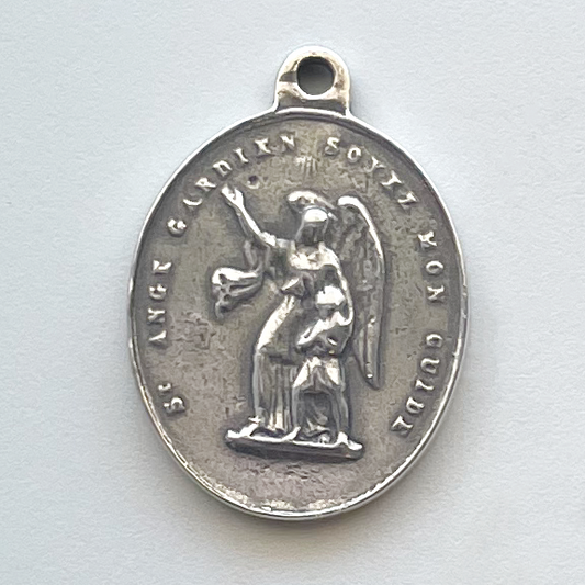 1097 - Medal - Guardian Angel with Angels