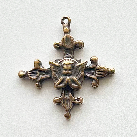1149 - Cross, with Praying Angel