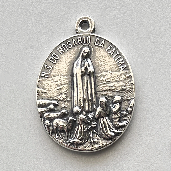 1185 - Fatima/Medal - 1 1/4"
