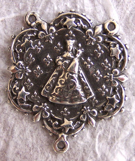 1196 - Center - Our Lady of Charity with Stars