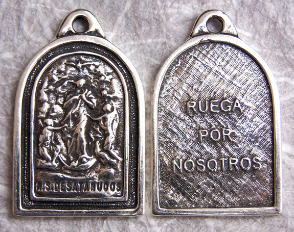 1236 - Medal - Mary, Untier of Knots