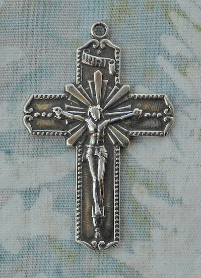 1267 - MEDAL/CRUCIFIX - Rays