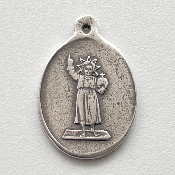 1274 - MEDAL, Child Jesus 15/16"