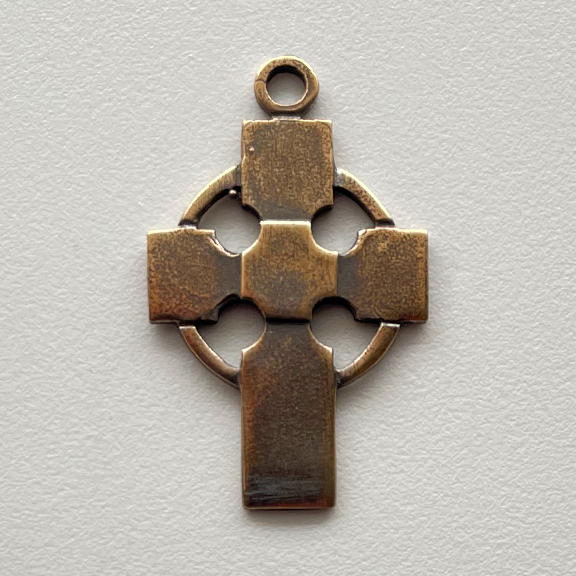 1276 - CROSS/MEDAL, Celtic Cross, Simple - 1⅛"