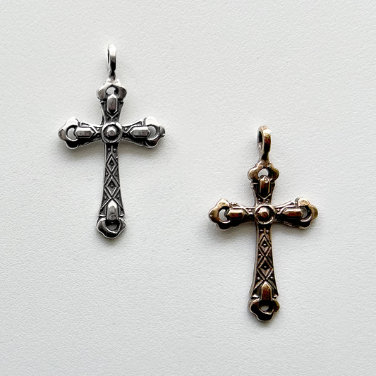 1326 CROSS, PENDANT, LINK, Sparkling Diamond Pattern