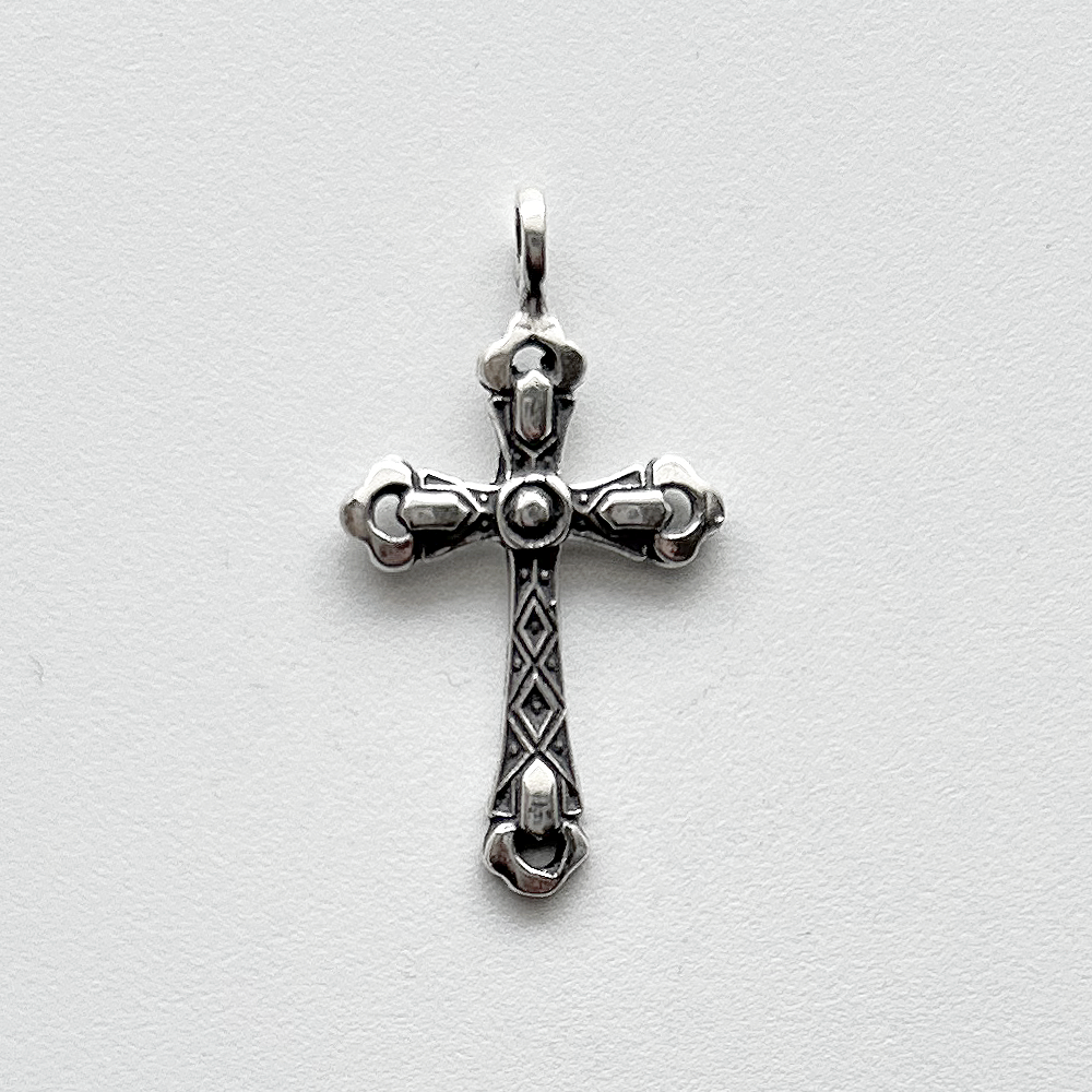 1326 CROSS, PENDANT, LINK, Sparkling Diamond Pattern