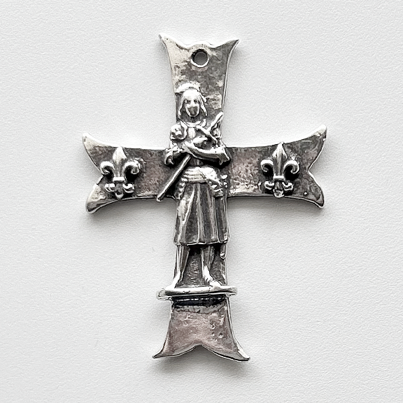 1332 CROSS, JOAN OF ARC with Fleur de lis – Paris 2""