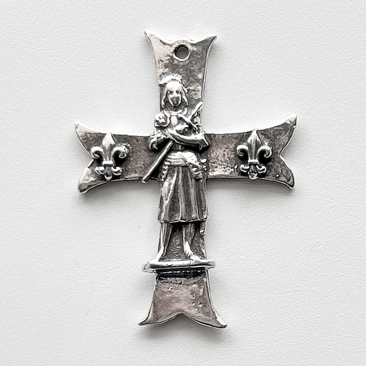 1332 CROSS, JOAN OF ARC with Fleur de lis – Paris 2""