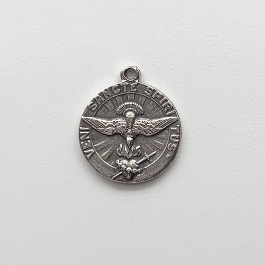 1336 - MEDAL - Holy Spirit and Sacred Heart of Jesus - 7/8""