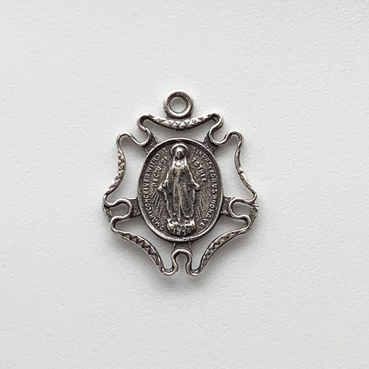 1381 - MEDAL, Miraculous with Open Work, Small