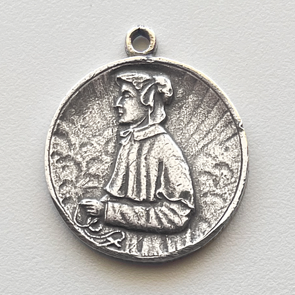 1489 – MEDAL, Mother Elizabeth Ann Seton/Servant of God, Crown of Thorns