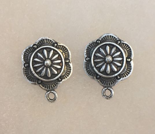 1507 SOUTHWEST/EARRING -Cactus Flower Post– PAIR