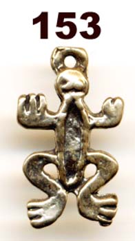 153 - Charm, Mayan Frog, Mexico