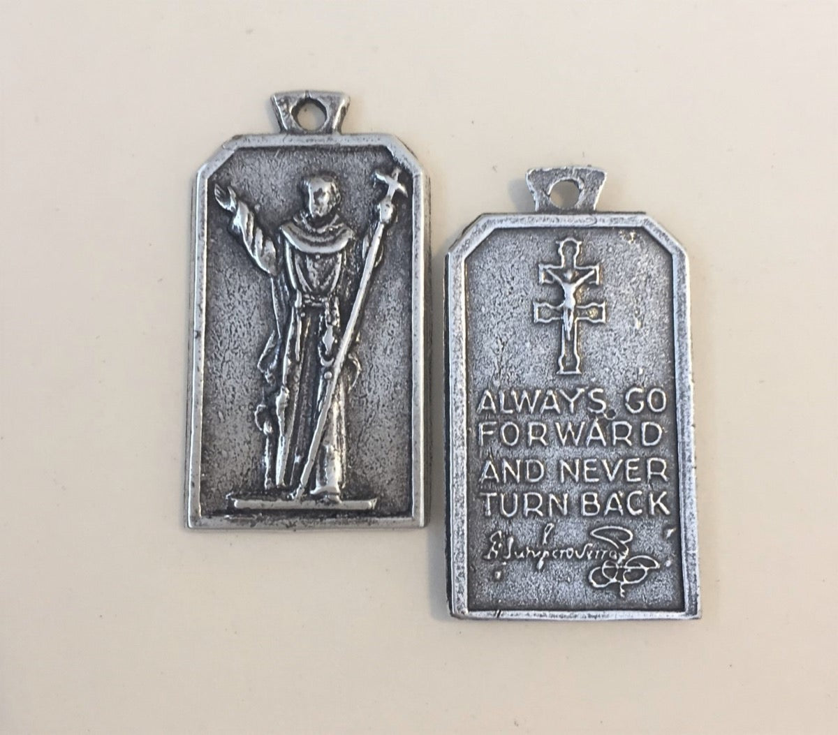 1543 MEDAL, St. Junipero Serra, Apostle of California