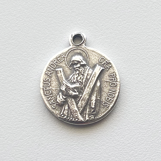 1591 - MEDAL, St. Andrew,  Small, 5/8"