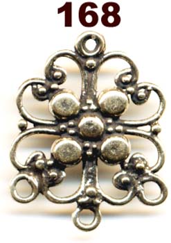 168 - Earring, Filligree