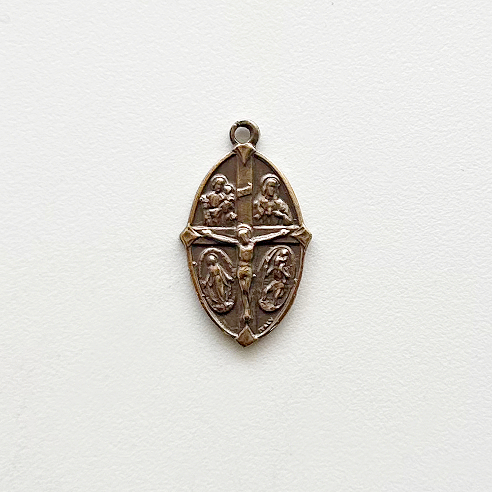 245 - Medal with Crucifix