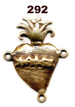 292 - Center, Large Sacred Heart