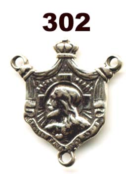 302 - Center, Shaped w/Crown