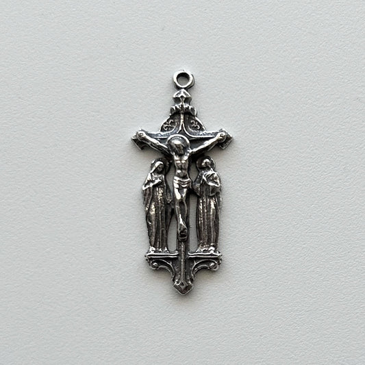 313 - Medal. Crucifix w/Figure