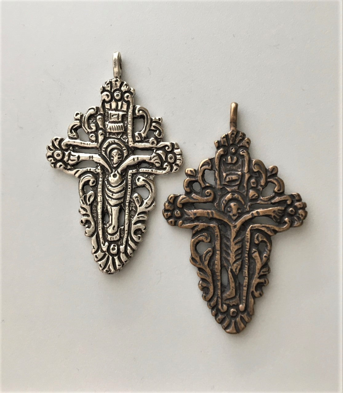 374 - Crucifix, Medieval, Russia