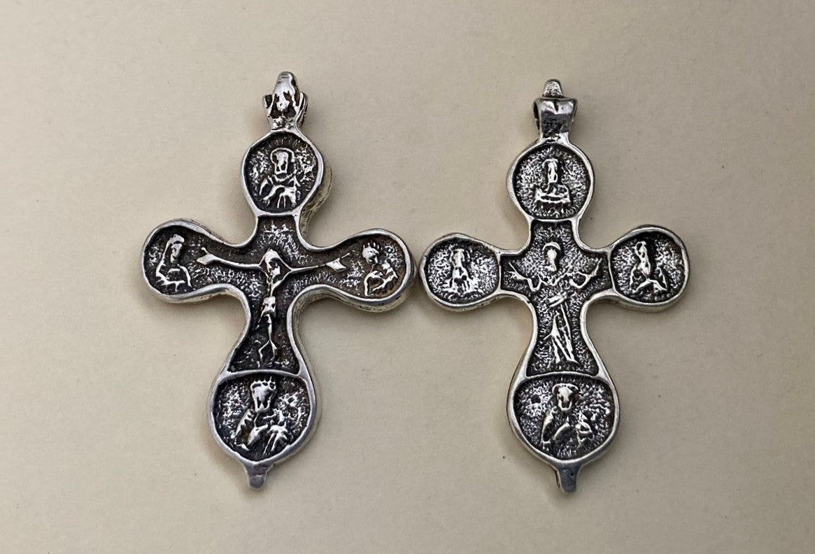 422 - Crucifix, Russia 17C