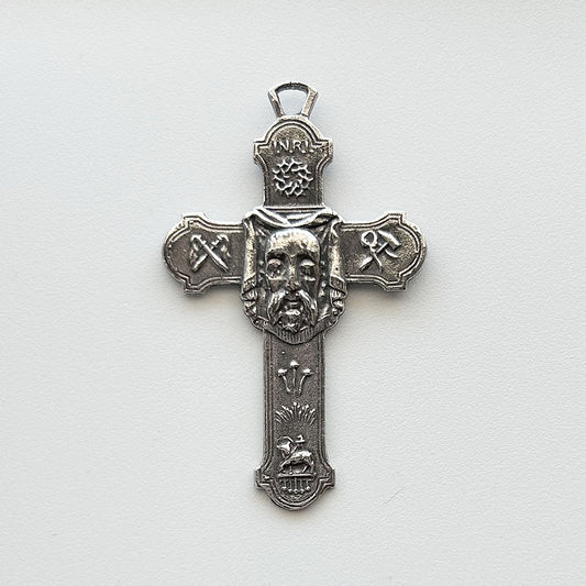 477 - Cross, Divine Face of Jesus, Europe