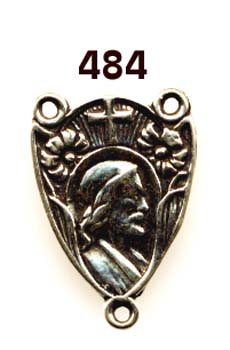 484 - Center, Jesus/Flowers