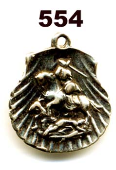 554 - Medal, St. George/Shell, Argentina