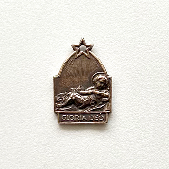 555 - Medal, Gloria Deo, France