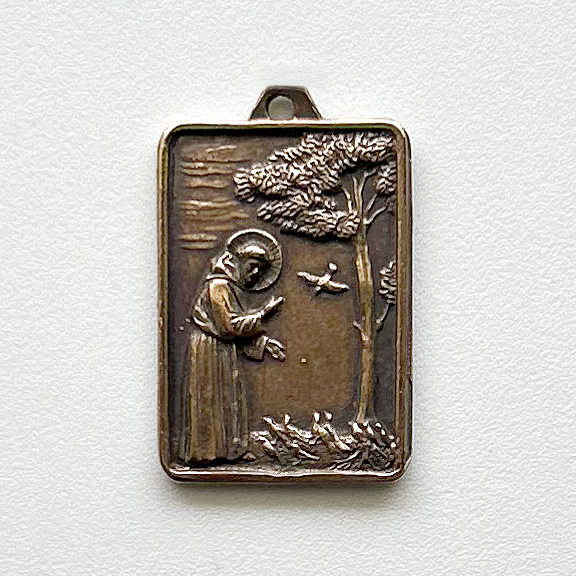 610 - Medal, St. Francis/S. Chiara