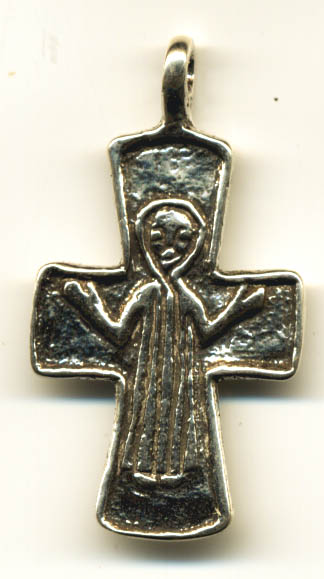 738 - Cross, Orans, 4th C.
