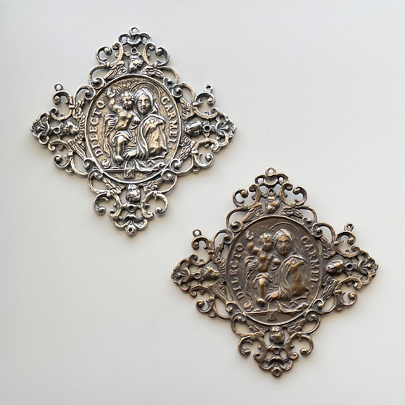 773 - Medal/Pendant - Dilecto Carmel, 1718 - 3"