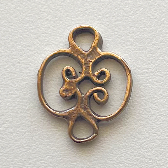 792 - Link, Scroll, 19C - 3/8"