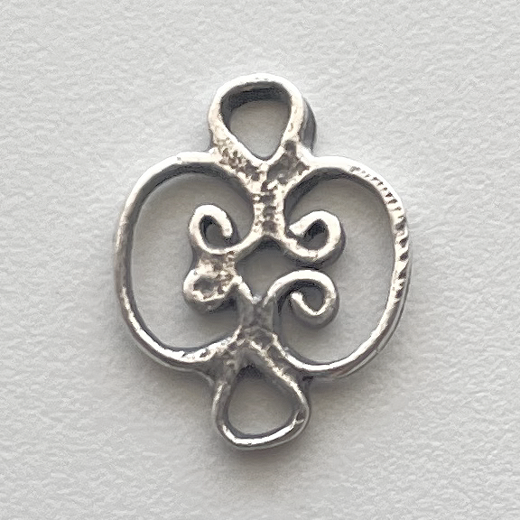 792 - Link, Scroll, 19C - 3/8"