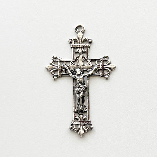 813 - Crucifix, Squared Openwork