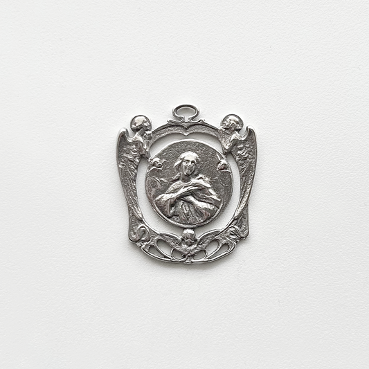 825 - Medal/Pendant, Mary with Angels