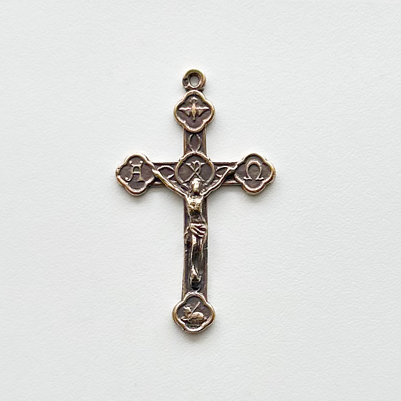 832 - Crucifix, Alpha and Omega