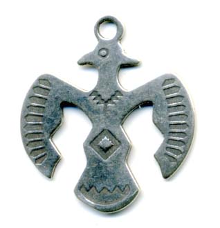 858 - Charm - Thunderbird with Wings