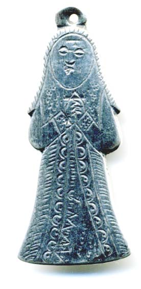 945 - Milagro - Etched Madonna - 19C