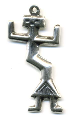 960 - Pendant/Charm - Dancing Yei Figure
