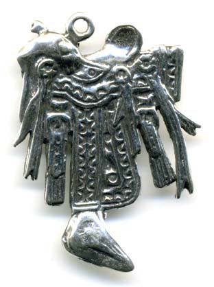 963 - Charm - Cowboy Saddle