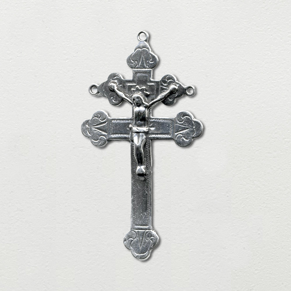 1041 - Crucifix - Cross of Lorrain